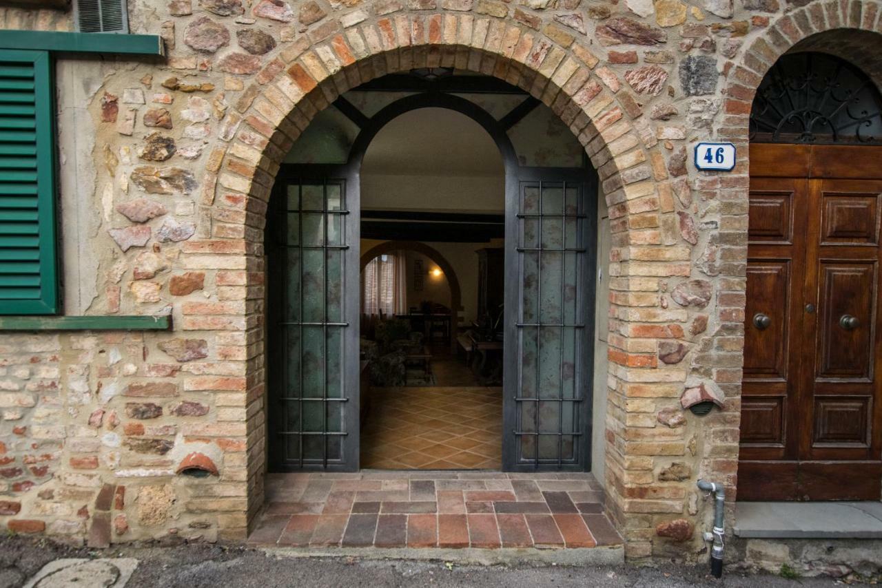 Dimora Tipica Toscana Monticiano Eksteriør billede